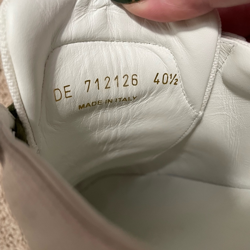 Saint Laurent Andy Canvas Sneakers Size 40.5 - Picture 6 of 9